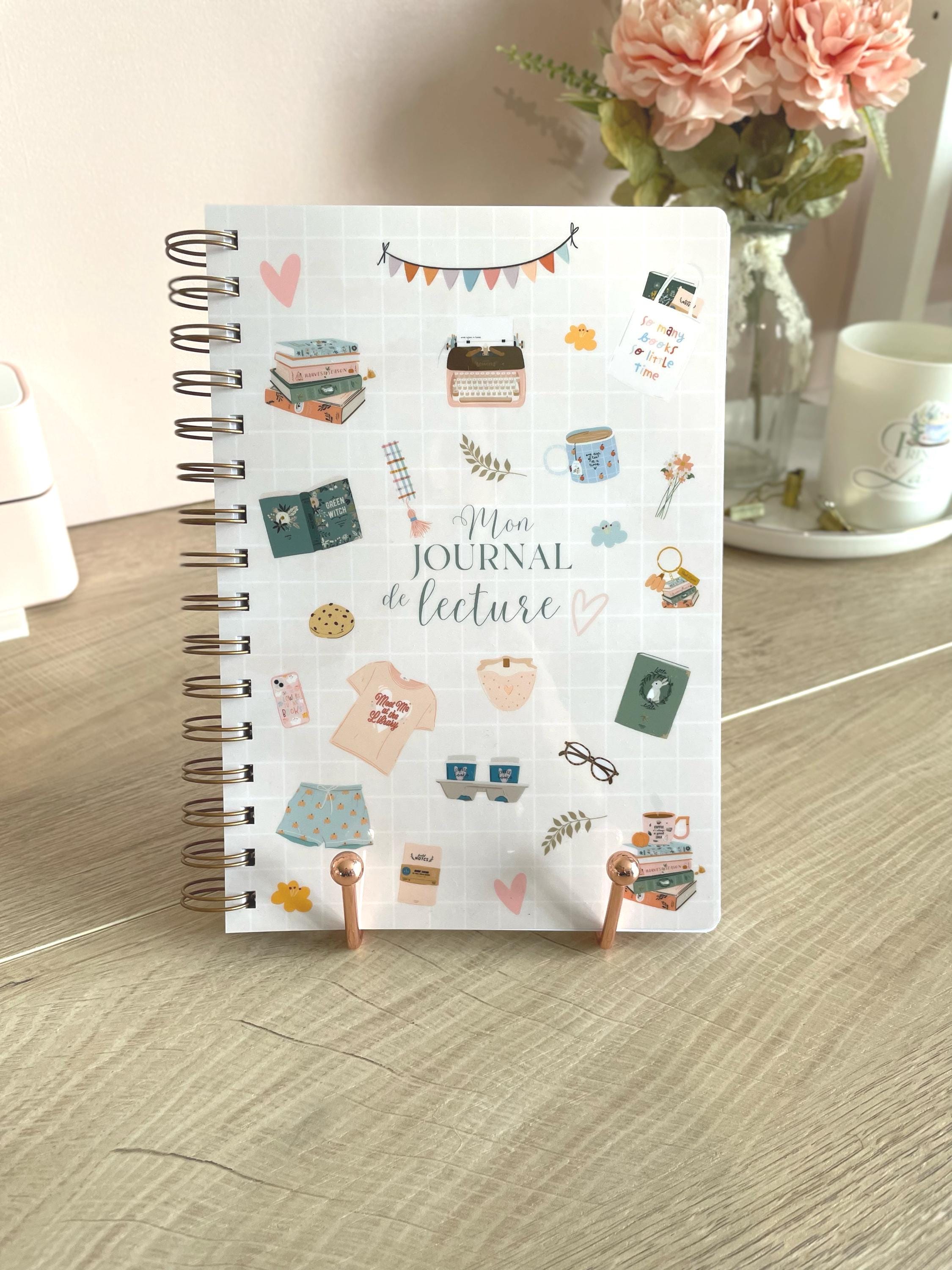 Journal de lecture A5 fait main - 100 livres - critique de livres