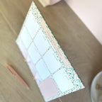Weekly planner floral - planning de la semaine - semainier - organisation hebdomadaire - bloc-notes