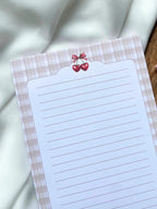 Bloc-notes A5 ligné - accessoire de bureau - To-do list - fait main