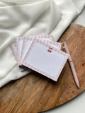 Bloc-notes A6 - accessoire de bureau - To-do list - fait main - carnet de notes