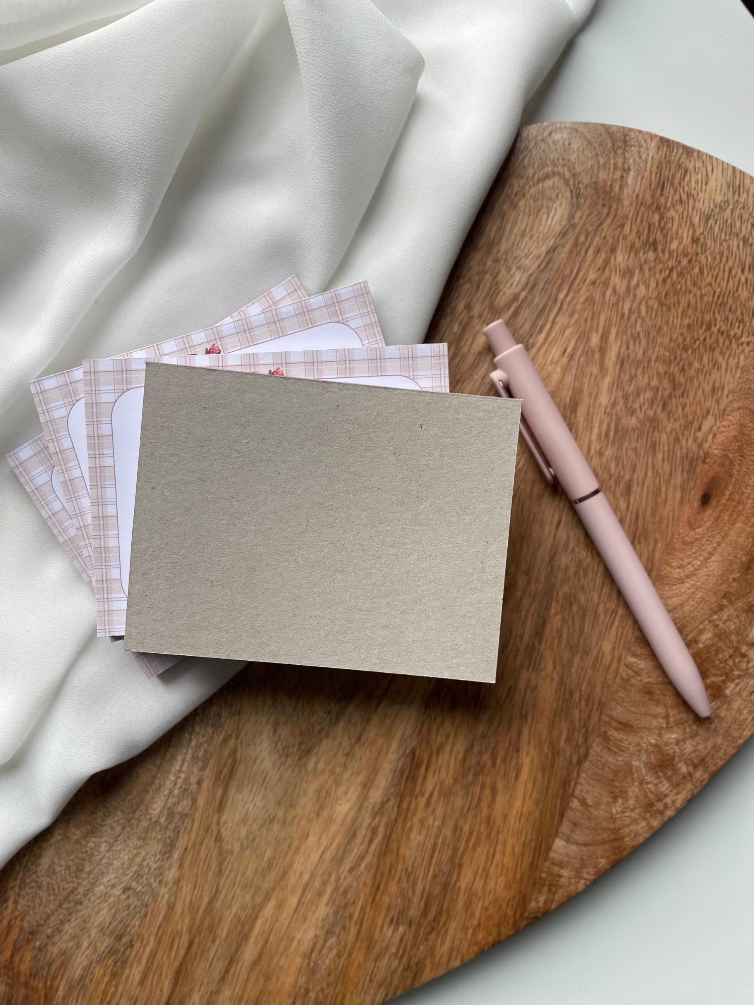 Bloc-notes A6 - accessoire de bureau - To-do list - fait main - carnet de notes